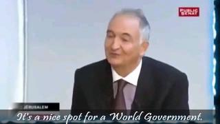 Jacques Attali: JERUSALEM "a nice spot for a world government"